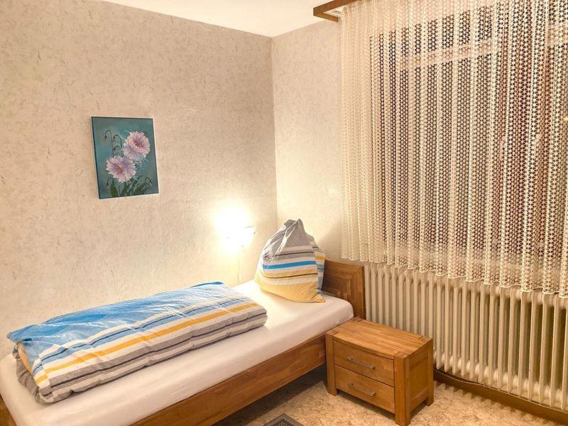 Postel nebo postele na pokoji v ubytování Gasthaus Dernedde