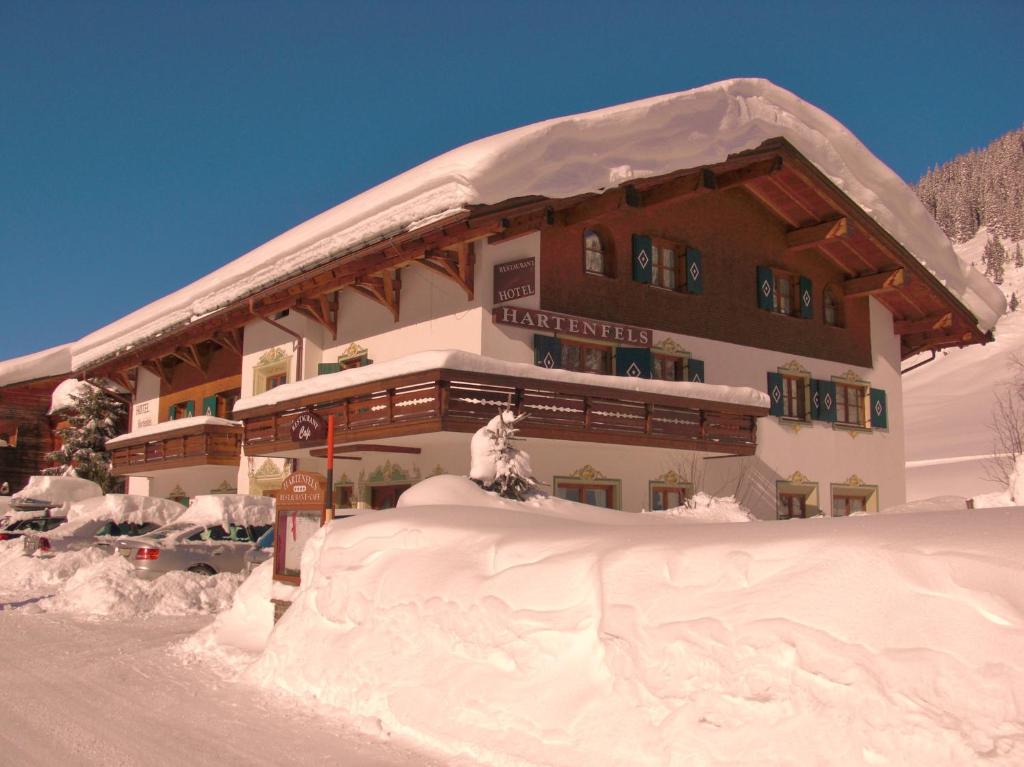 Hotel Hartenfels v zimě