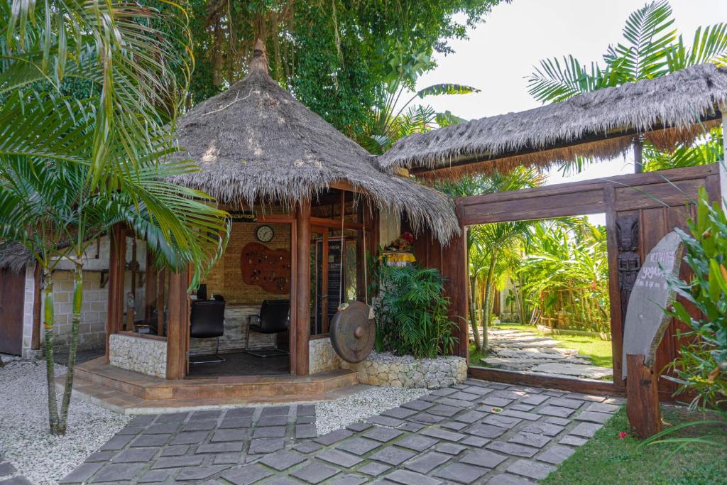 Zahrada ubytování La Joya Balangan Resort