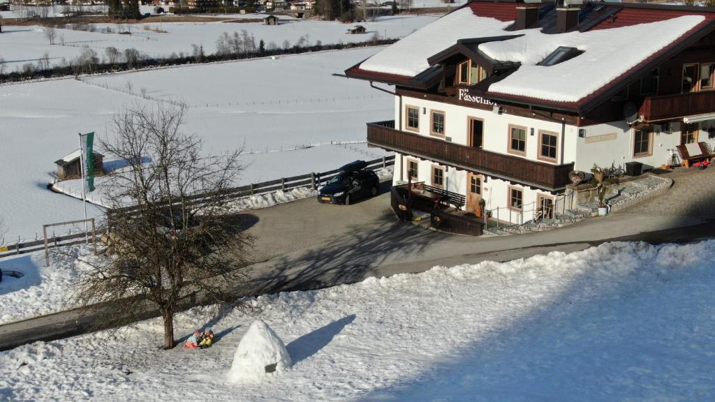 Fasserhof v zimě