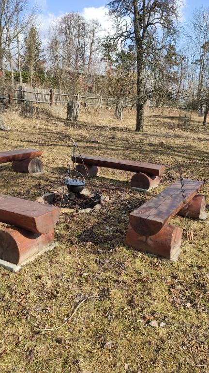 Zahrada ubytování Maringotka/tiny house SEN VYSOČINA