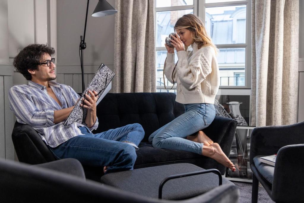 Hôtel Hélios Opéra - Resim 19