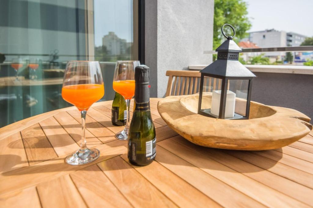 Nápoje v ubytovaní Exclusive Apartman AnaMarino