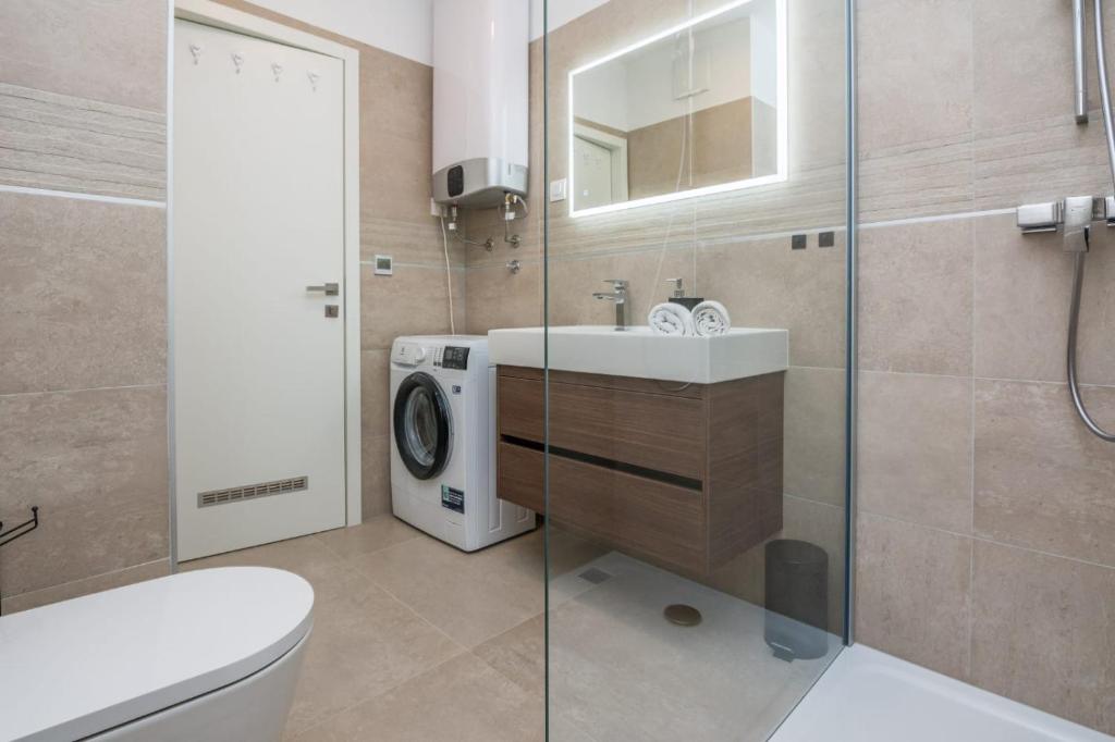 Kúpeľňa v ubytovaní Exclusive Apartman AnaMarino