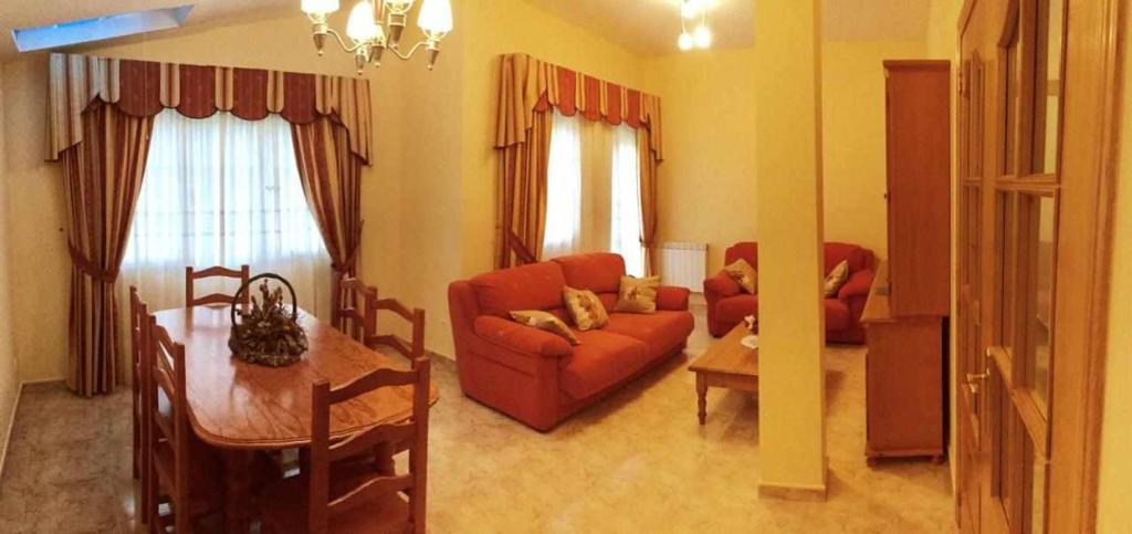 Posezení v ubytování Casa Rural Elias