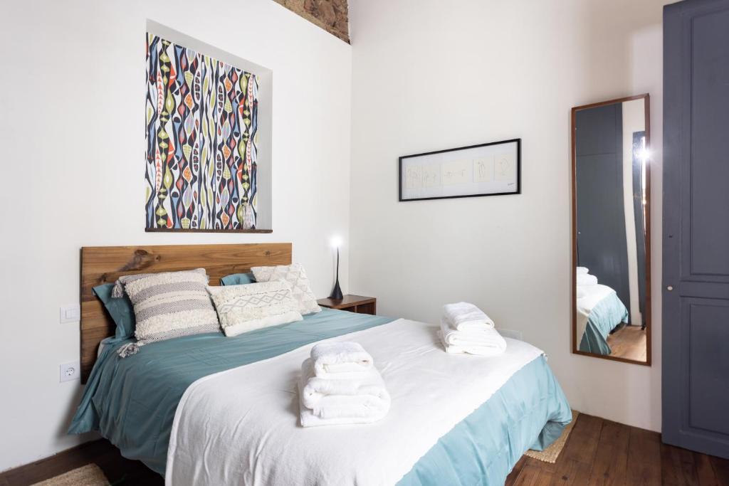 Posteľ alebo postele v izbe v ubytovaní Home2Book Stylish Design House in La Laguna Center