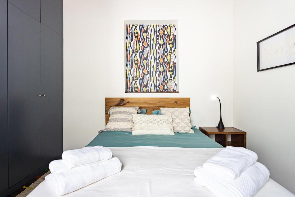 Posteľ alebo postele v izbe v ubytovaní Home2Book Stylish Design House in La Laguna Center