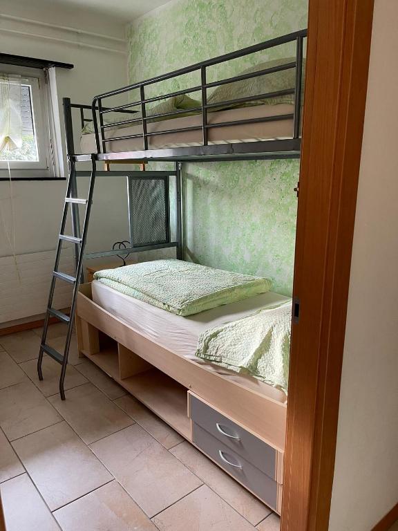 Postel nebo postele na pokoji v ubytování Casa Landoni