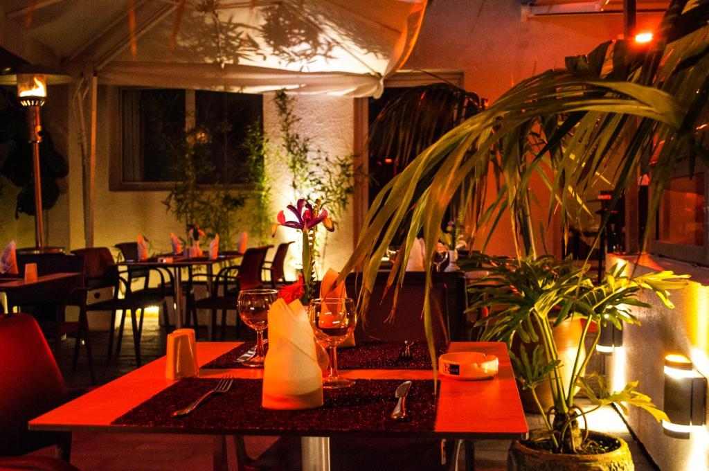 Restaurace v ubytování Le Pietri Urban Hotel