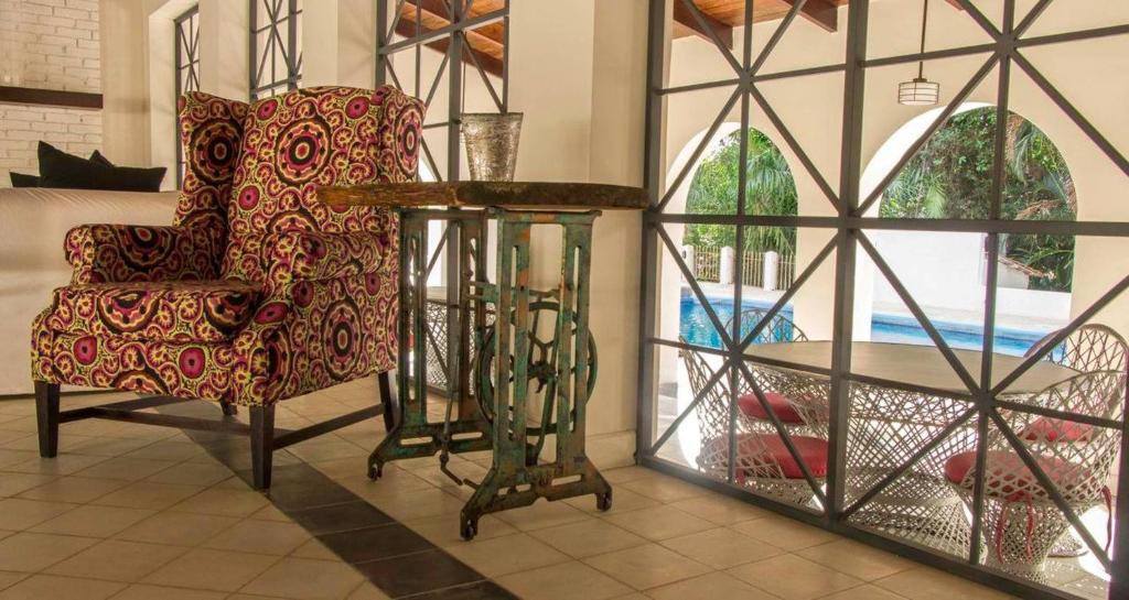 Posezení v ubytování Villa San Ignacio