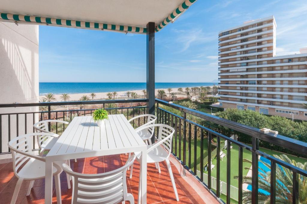 Balkon lub taras w obiekcie AG PRESIDENTE
