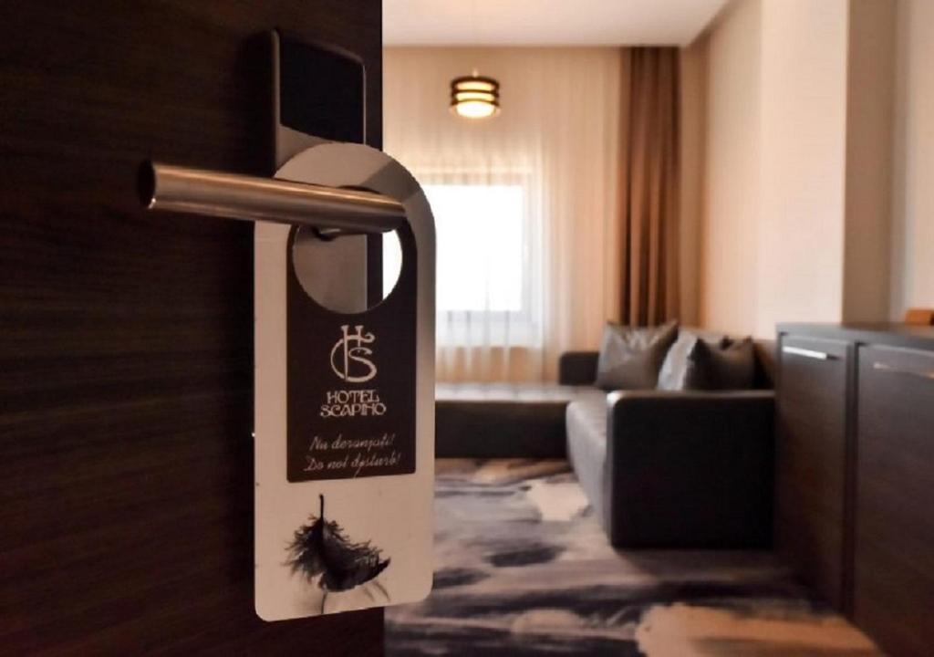 Posezení v ubytování Hotel Scapino