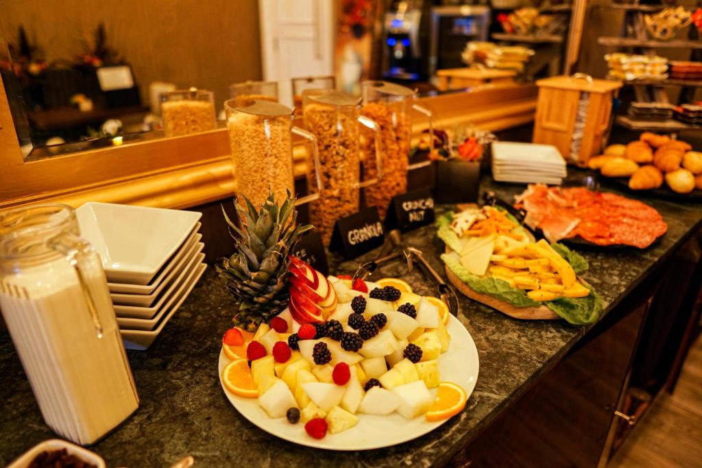 Comida en el hotel o alrededores