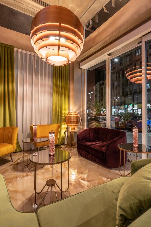 Posezení v ubytování Hotel Ariston
