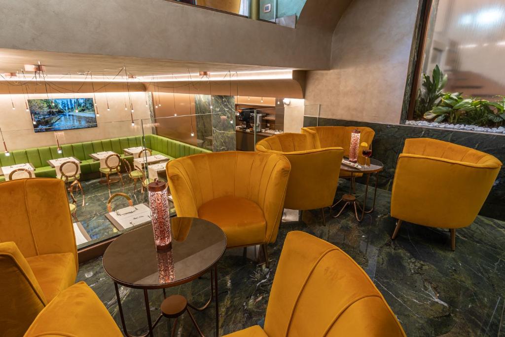 Posezení v ubytování Hotel Ariston
