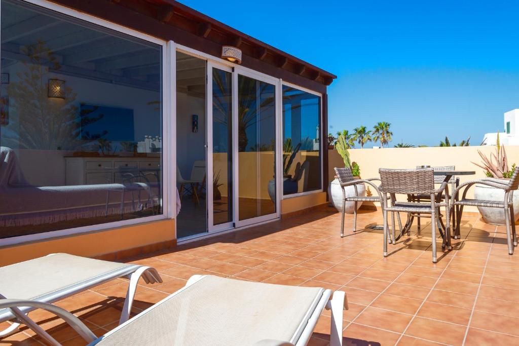 A balcony or terrace at Attico Estrella