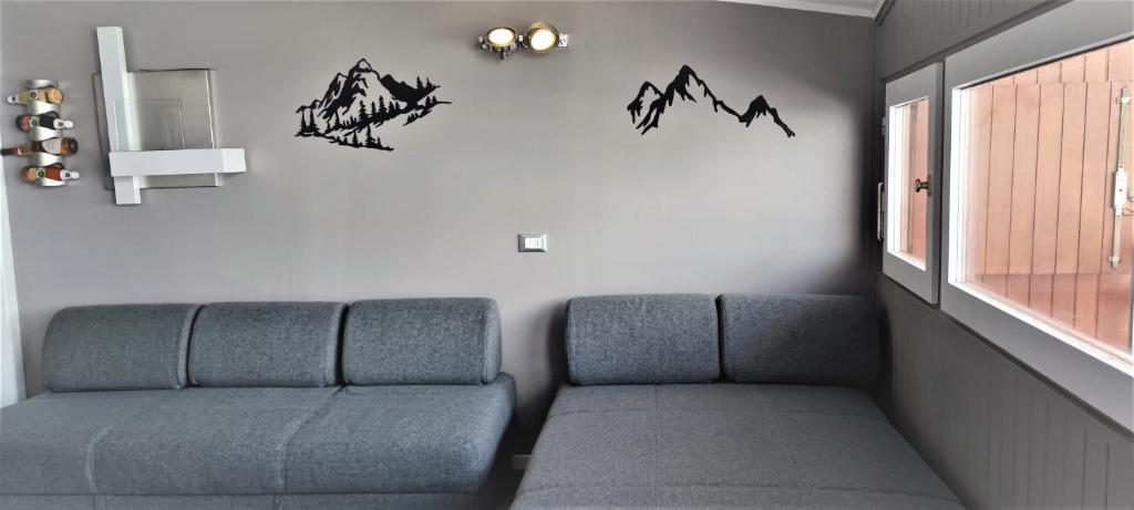A seating area at La Coquille