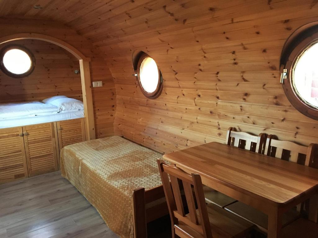 Postel nebo postele na pokoji v ubytování Vigvam penzion