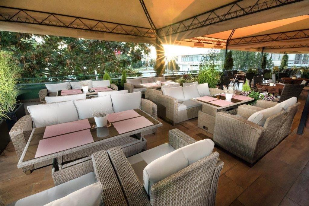 Posezení v ubytování Hotel Zlatý Býk