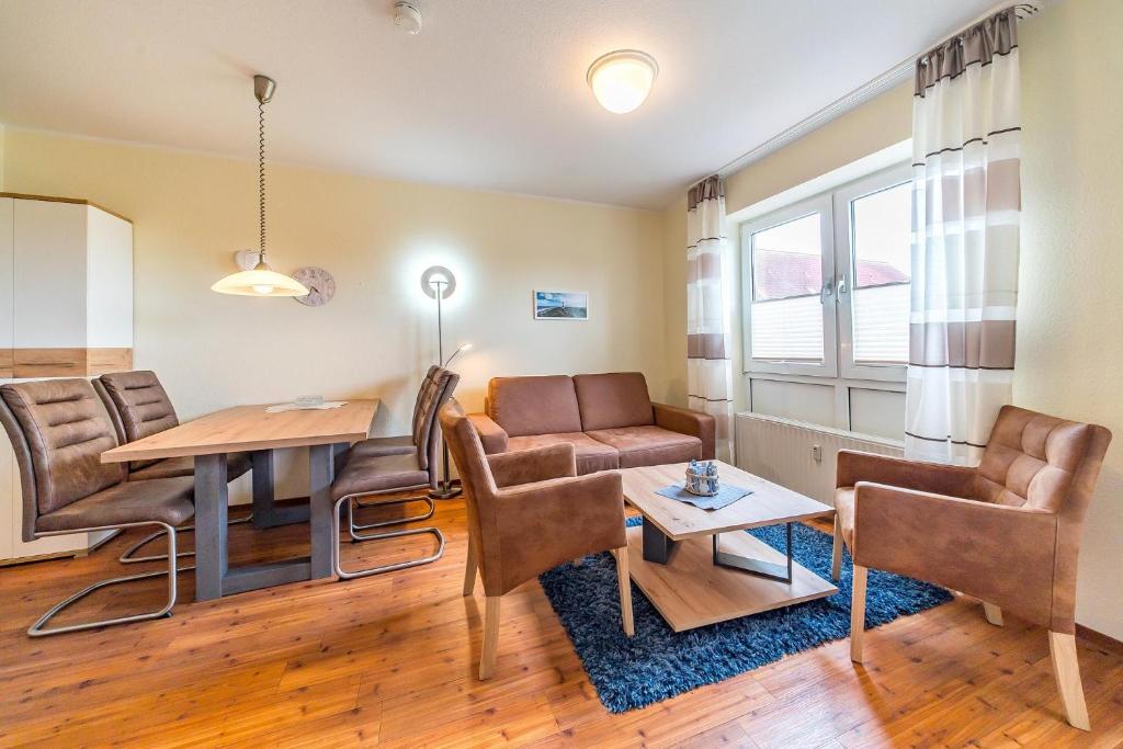Χώρος καθιστικού στο Hus Jadekieker Hus Jadekieker 01