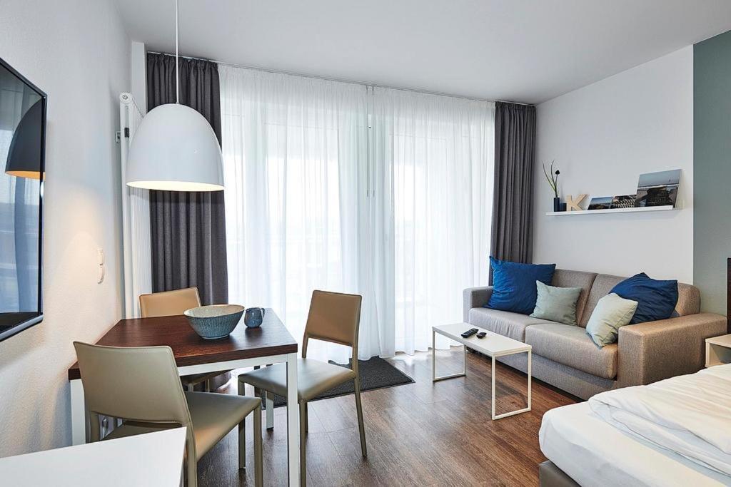 Posezení v ubytování Deichhäuser Anna Küste Deichhäuser Anna Küste 3-22