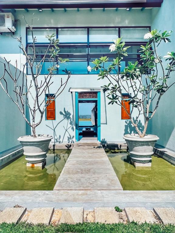 Zahrada ubytování Villa Lagoonscape