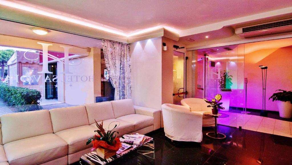 Posezení v ubytování Hotel Savoia