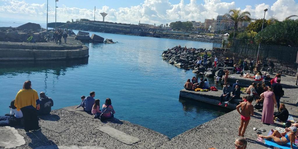 Hostia v ubytovaní "la Casina del forno con piscina fra Catania e Siracusa "