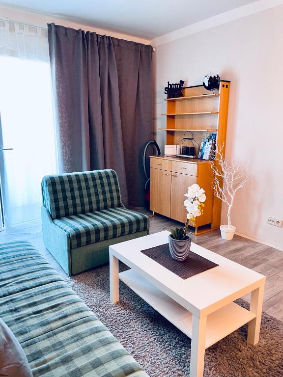 Posedenie v ubytovaní HappyLivingApartments