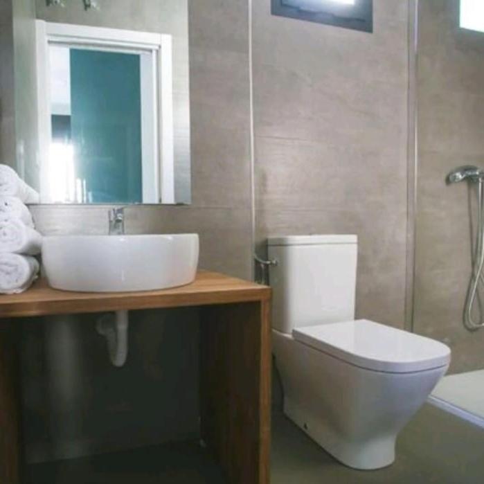 Kúpeľňa v ubytovaní Apartamentos LOS GATA GATA