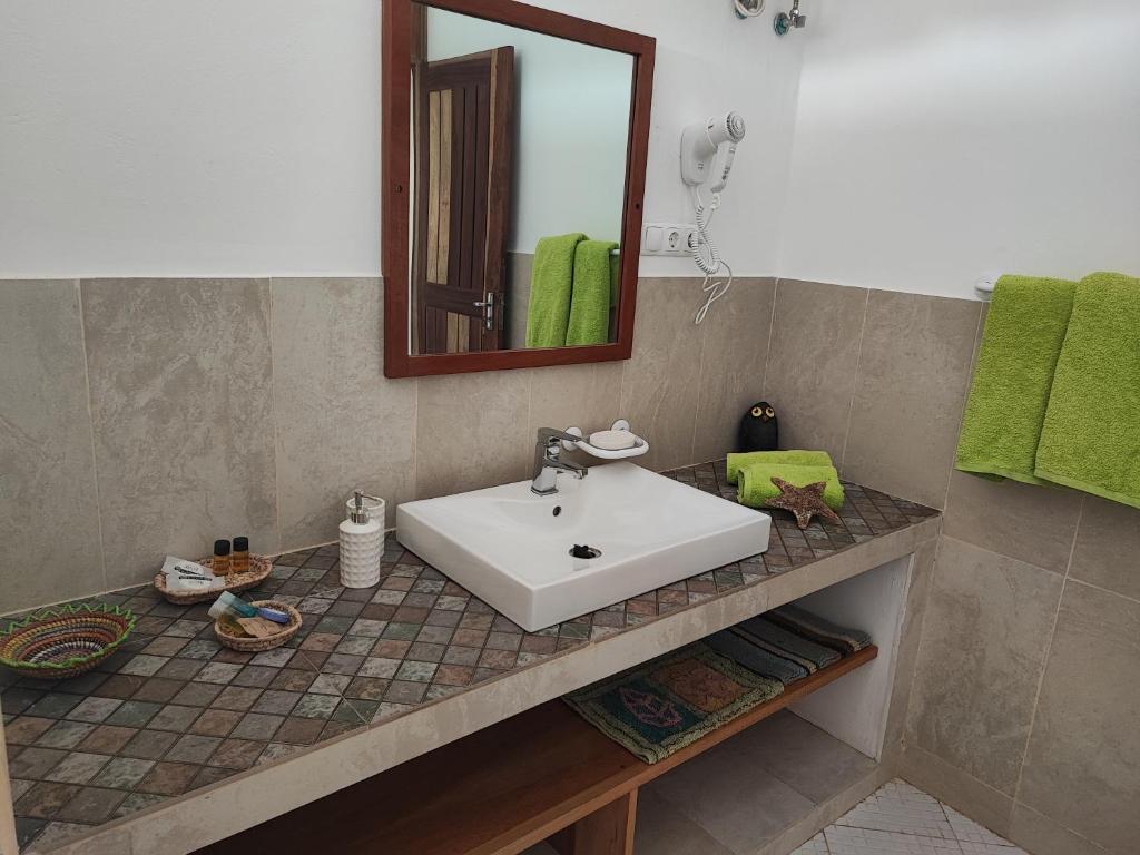 Koupelna v ubytování Casa Djarmai Boutique Apartments