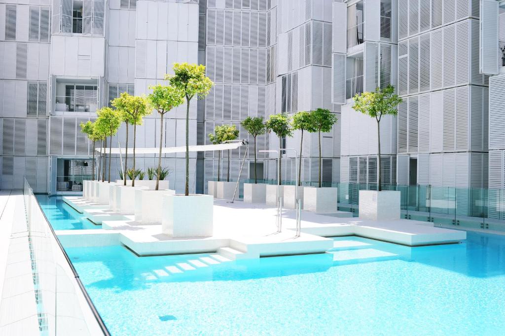Luxury spacious Apartment Patio Blanco, Ibiza-stad ...