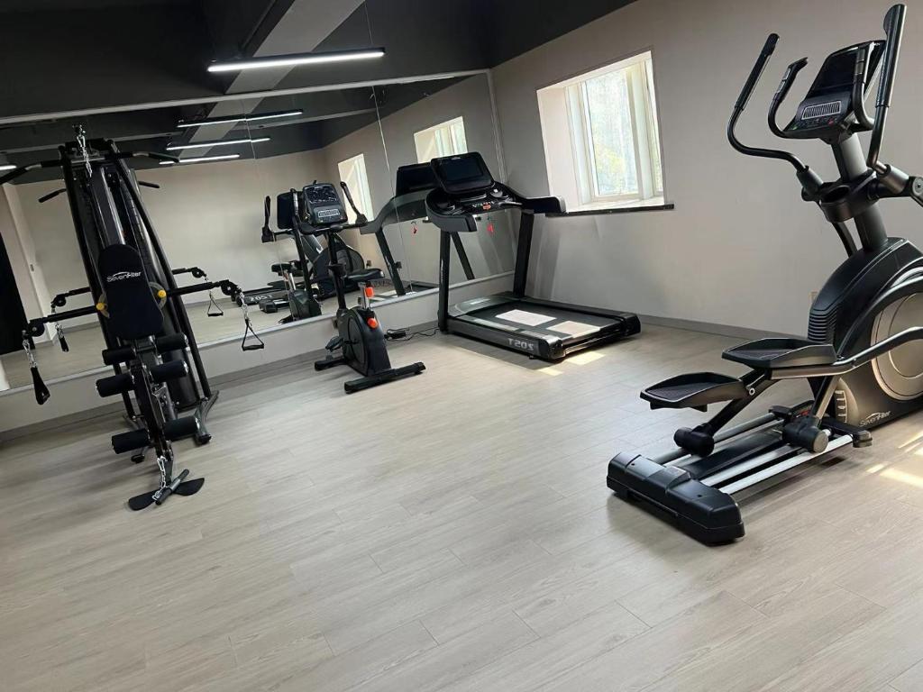 Fitness centrum a/nebo fitness zařízení v ubytování Country Inn&Suites by Radisson, Shanghai PVG