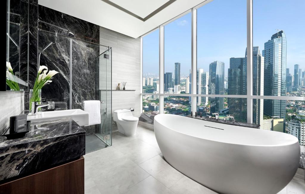 Oakwood Premier Cozmo Jakarta - Apartamento De Dos Dormitorios De Primer Nivel