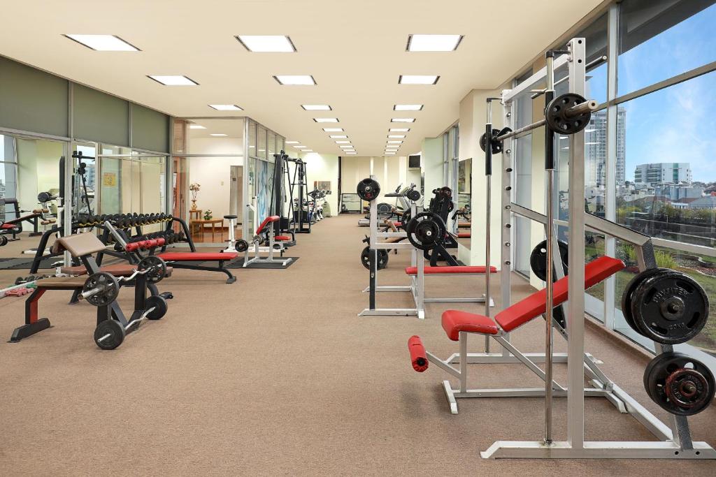 Fitness centrum a/nebo fitness zařízení v ubytování Hotel Bidakara Jakarta