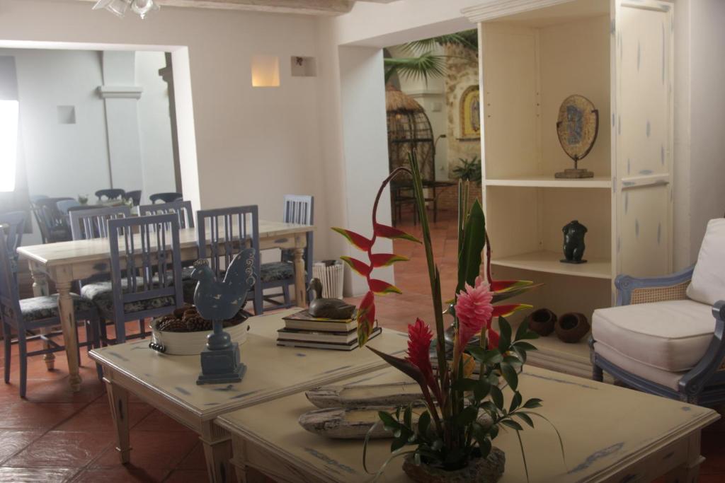 Posezení v ubytování Hotel Casa Quero