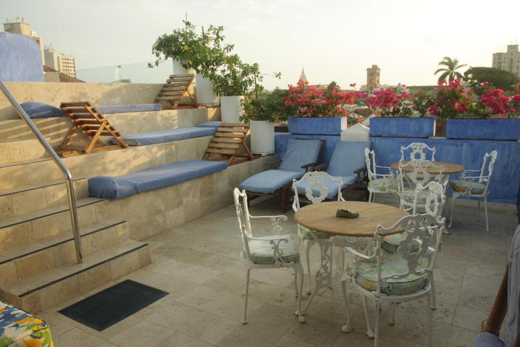 Posezení v ubytování Hotel Casa Quero
