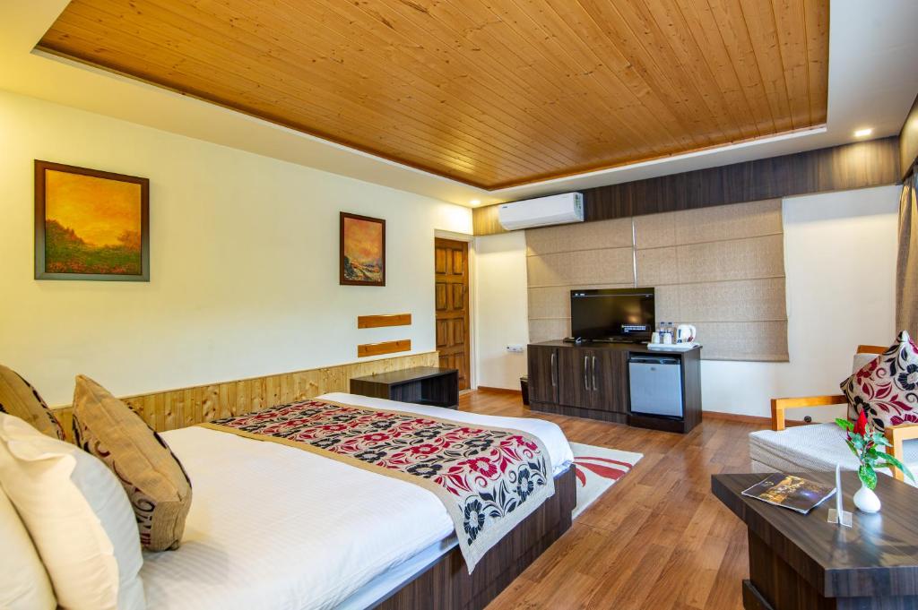 Kuchyň nebo kuchyňský kout v ubytování The Orchard Retreat & Spa