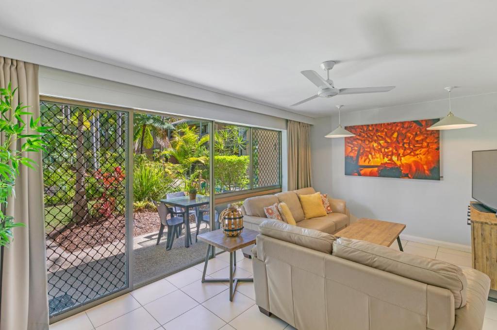 Posezení v ubytování Noosa Village River Resort