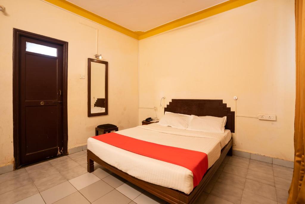 Postel nebo postele na pokoji v ubytování The Sincro Hotel