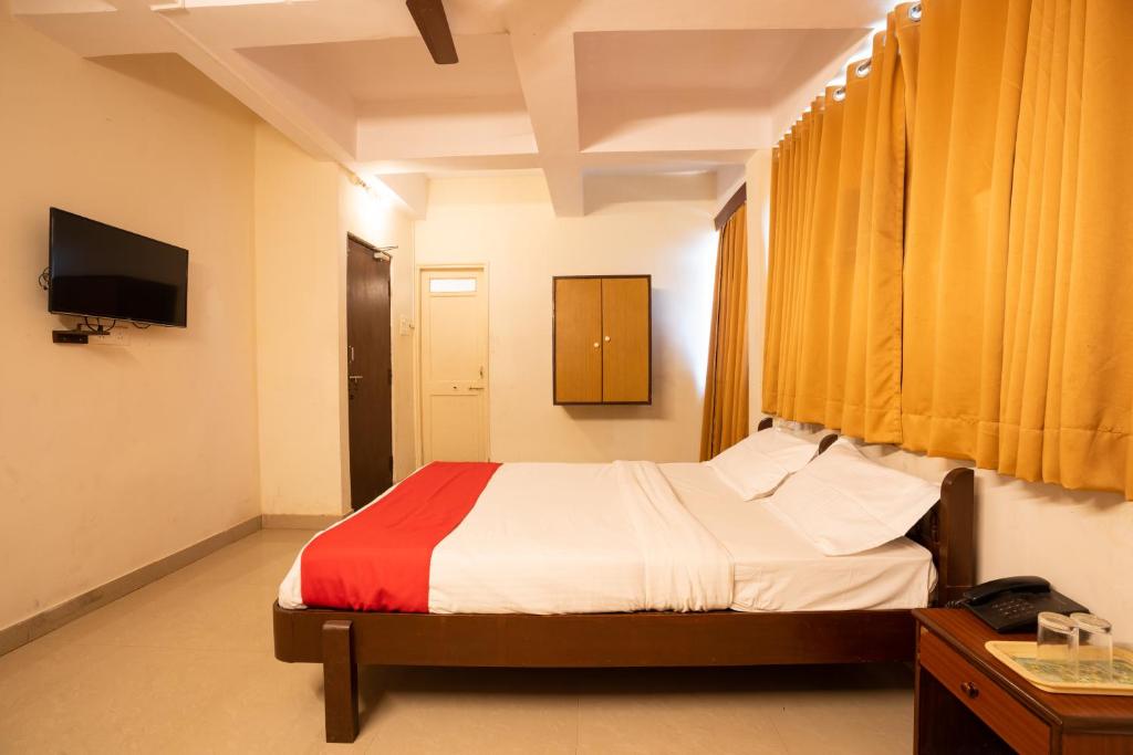Postel nebo postele na pokoji v ubytování The Sincro Hotel