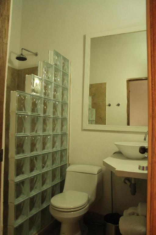 Koupelna v ubytování Casa Del Tejadillo