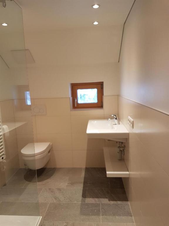 Koupelna v ubytování Ferienwohnung Helma