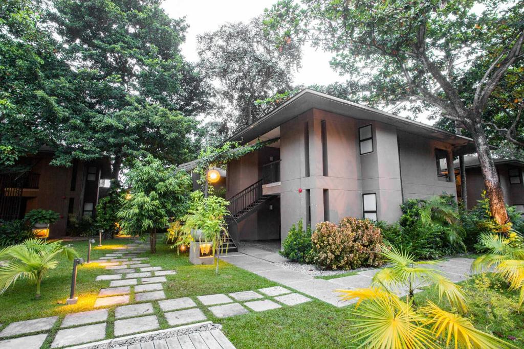Zahrada ubytování The Henry Resort Dumaguete