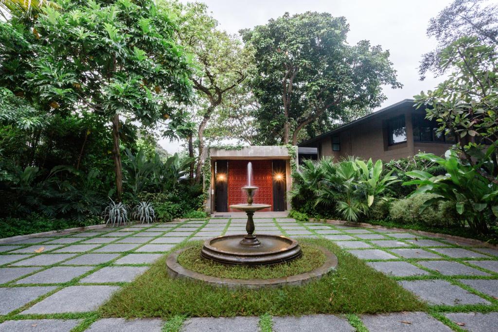 Zahrada ubytování The Henry Resort Dumaguete