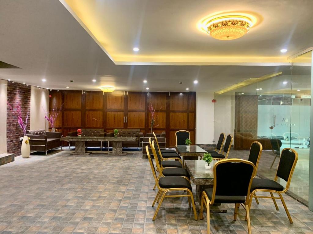 Posezení v ubytování Hotel Tripple Tree - Karol Bagh