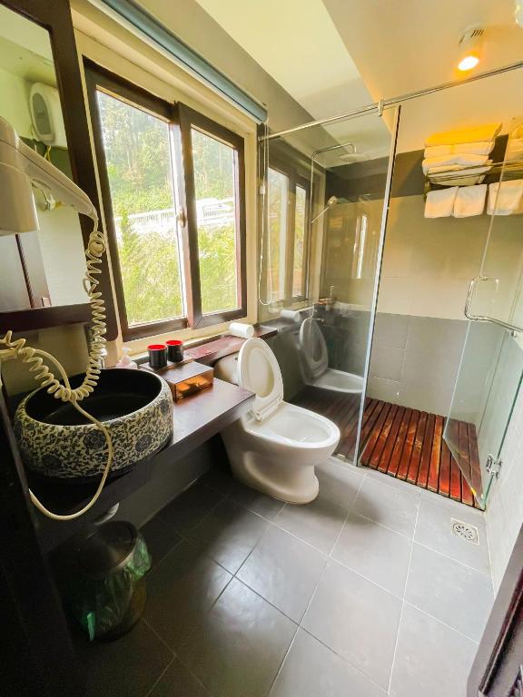 Koupelna v ubytování Sapa Elite Hotel