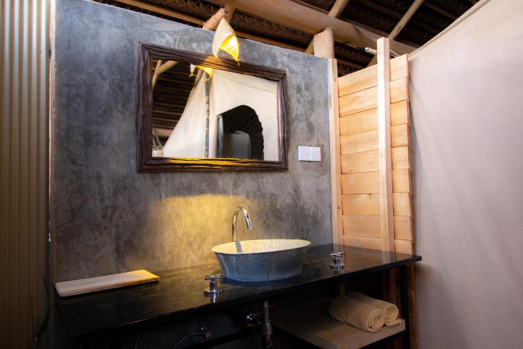 Koupelna v ubytování Wild Glamping Gal Oya - Thema Collection