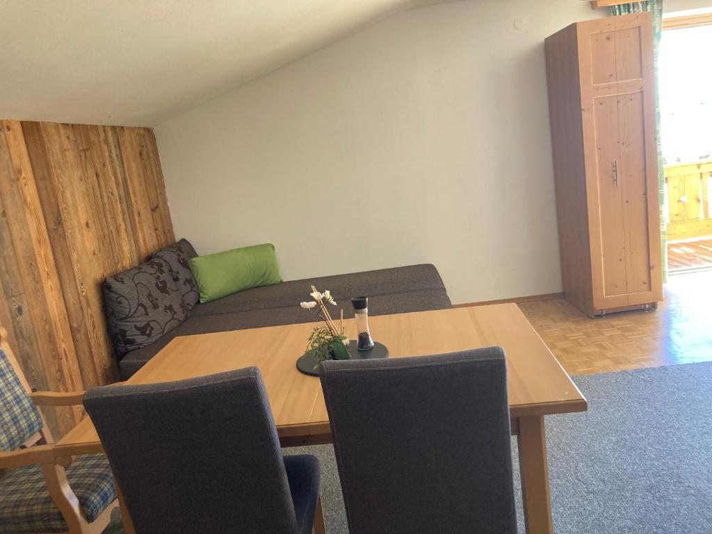 Posezení v ubytování Ferienhaus Schnitzhof