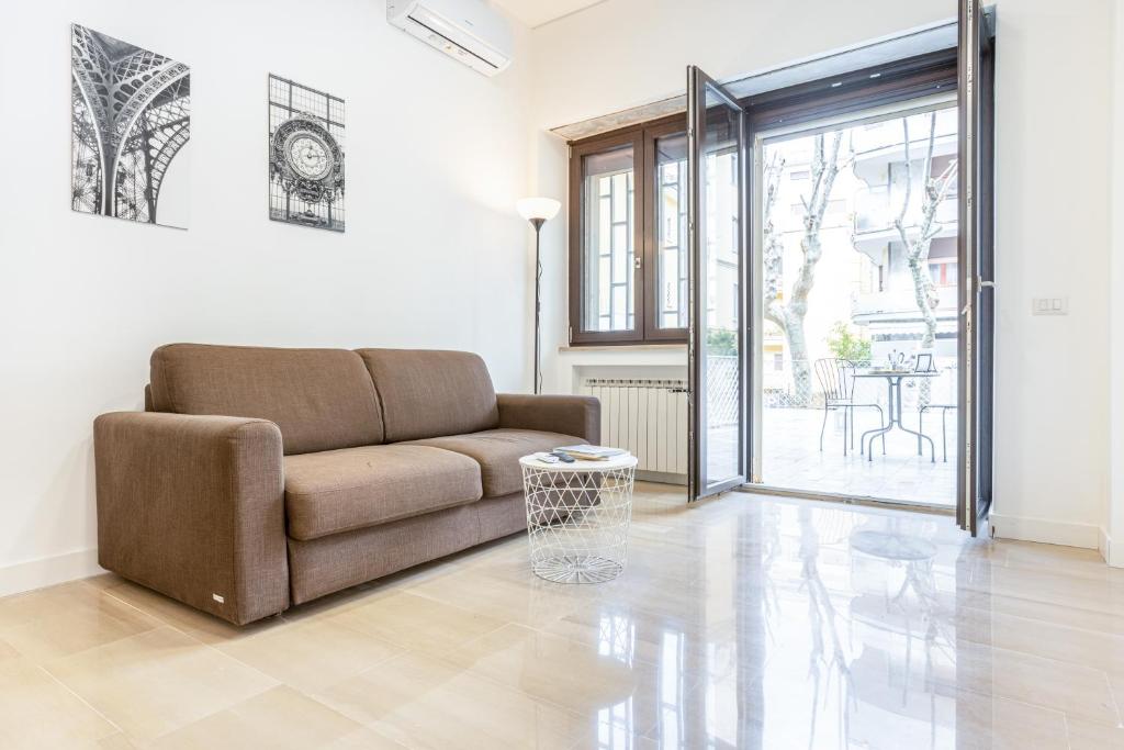 Część wypoczynkowa w obiekcie Vomero Deluxe Apartments